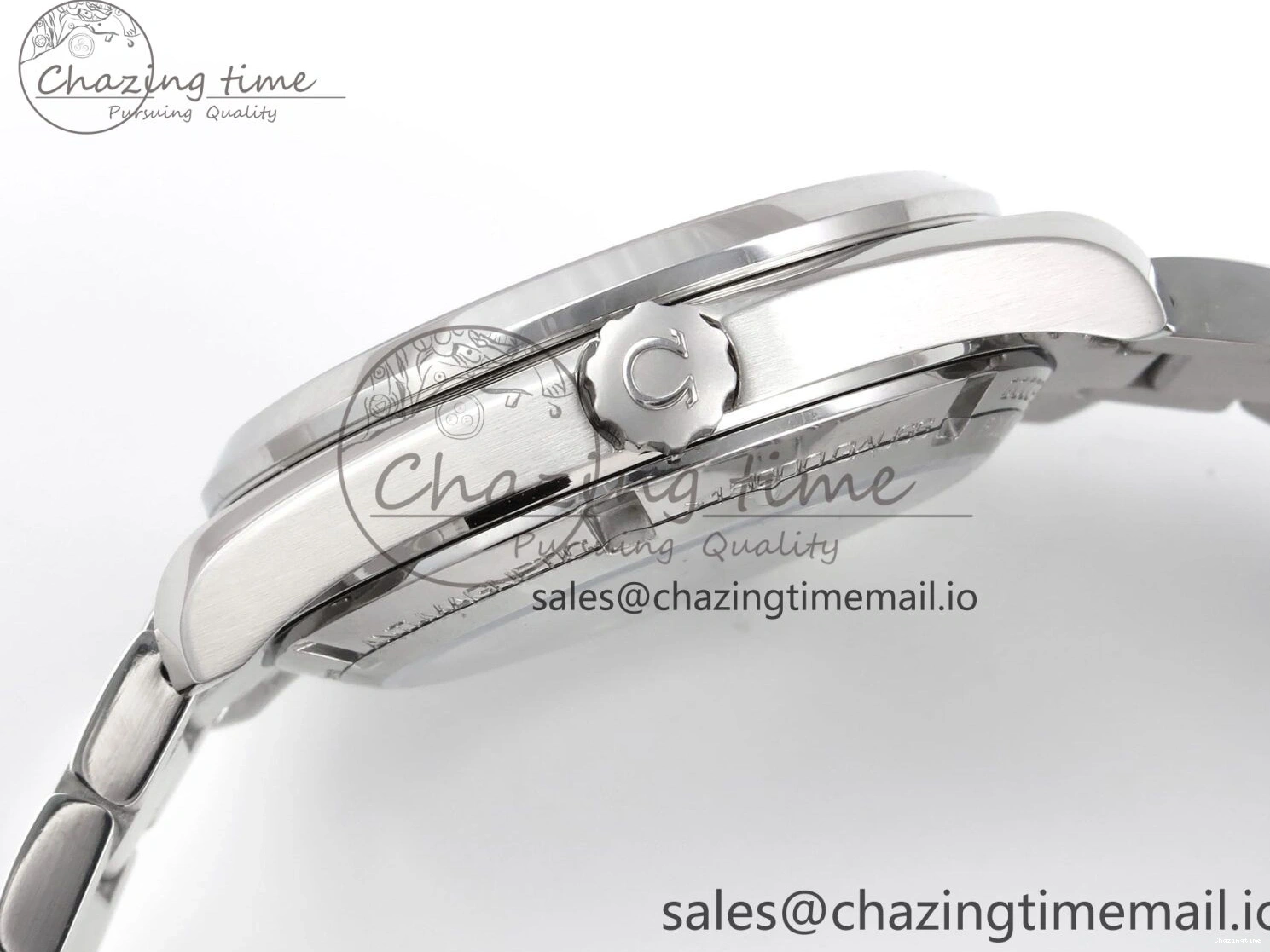 0508 Snug Aqua Terra 150M GMT OMF 1:1 Best Edition White RG Textured Dial on SS Bracelet A 7714